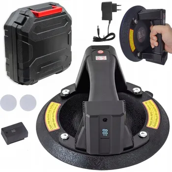 přísavka na sklo SADA ELEKTRICKÁ PŘÍSAVKA VAKUOVÁ PRO OBKLADY DLAŽDICE DRŽÁK AKU