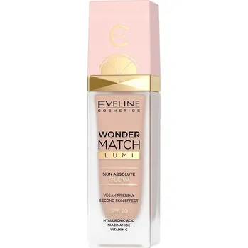 Přípravek na tvář Eveline Wonder Match Lumi Rozjasňující Podkladová Báze 15 Natural Neutral