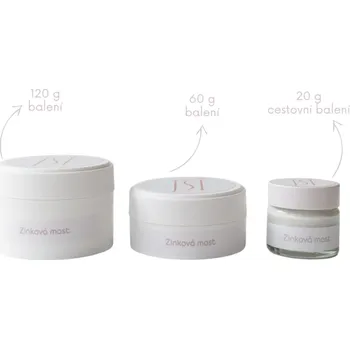 Protože JSI - Zinková mast Objem: 120 g Podpora citlivé a podrážděné pokožky