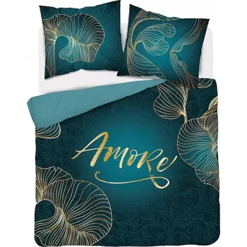 Povlečení Povlečení Holandské 160x200 Amore Tyrkysové