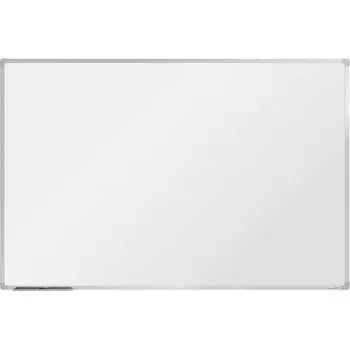Kancelář Bílá magnetická tabule boardOK, 180 x 120 cm, elox