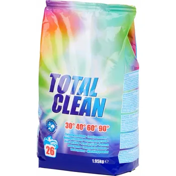 Prací prostředek TOTAL CLEAN UNIVERZÁLNÍ PRACÍ PRÁŠEK NA BAREVNÉ A BÍLÉ PRÁDLO 26 dávek