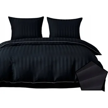 Povlečení Povlečení z damašku 160x200 ČERNÉ Elegantní dekorace, Nápad