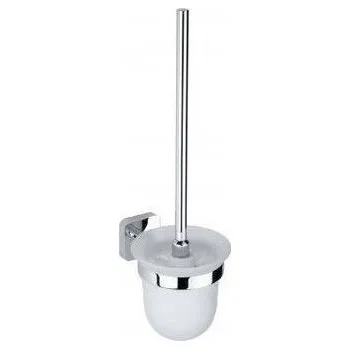 WC štětka WC souprava závěsná chrom Orfeus, v 370mm