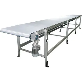 Dopravníkový pás Pásový dopravník, šířka 495 mm, nosnost 20 kg/m, délka 4 m