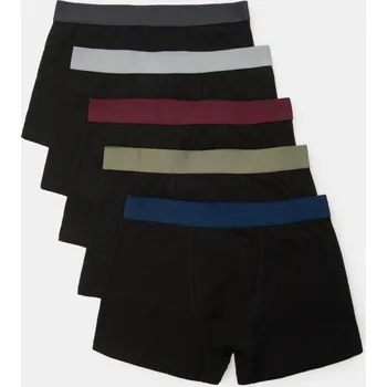 Pánské spodní prádlo Sinsay - Sada 5 boxerek - černá - 202GW-99X - 202GW-99X-XXL-1