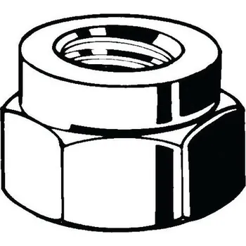 Dílna THERMAG Výfuková matice Ocel Poměděné M8 s=13