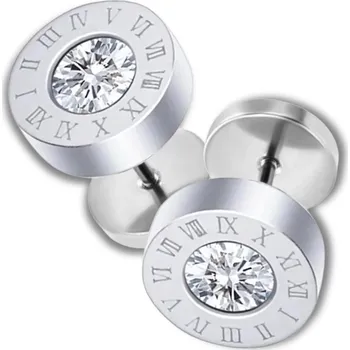 Náušnice B&J Dámské náušnice Etis stříbrná Univerzální