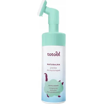 Vrták Totobi, přírodní pěna na mytí tlapek se silikonovým kartáčkem, 200 ml