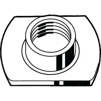 Matice Navařovací matice s hladkou přírubou Nerezocel A2 Pravý M6X19