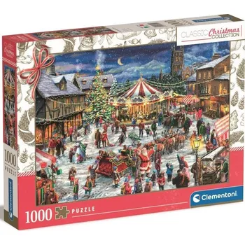 Puzzle Vánoční trhy 1000 dílků