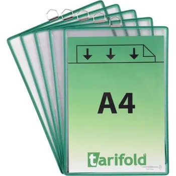 Informační rámečk Tarifold A4, s okem, zelený