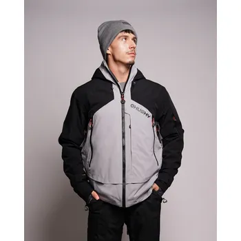 Pánská casual bunda Husky Pánská lyžařská bunda Geilo M XL, grey/black