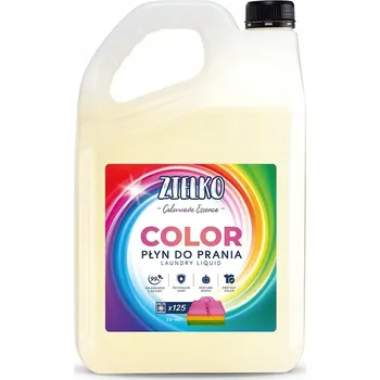 Prací prostředek Tekutý prací prostředek na barevné prádlo zielko 5 l