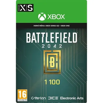 Hra EA Battlefield 2042: 1100 BFC - elektronická licence (7F6-00417)