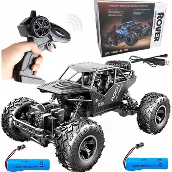 RC model auta Terénní auto na dálkové ovládání Leopard červené, měřítko 1:16, 2400 mAh