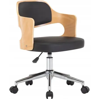 Otočná kancelářská židle VidaXL černá