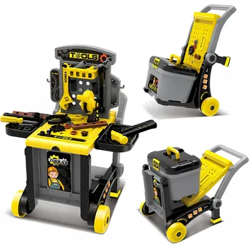 Dětská dílna Dětská dílna 3v1 pro kutily s nářadím, skládací