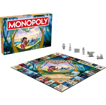 Desková hra HASBRO Hra MONOPOLY Lilo a Stitch *SPOLEČENSKÉ HRY* wm02869