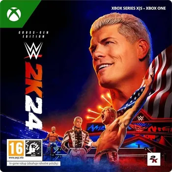 Hra Take 2 Xbox WWE 2K24 (Cross-Gen) - elektronická licence (G3Q-02222)