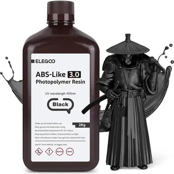 3D tisk Elegoo ABS-like V3.0 Photopolymer 2 kg (50.103.0147) černý