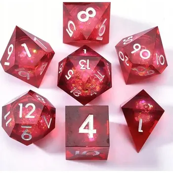 Příslušenství k deskovým hrám FILOZOFSKÉ KAMENY SADA 7 TEKUTÝCH KOSTEK RPG