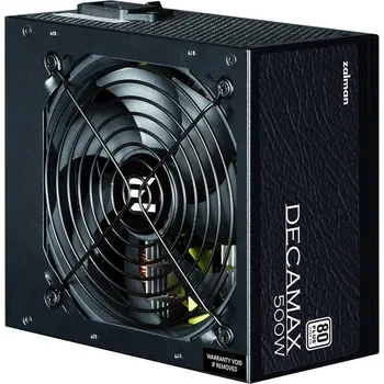 Počítačový zdroj Zalman Decamax 500W (ZM500-LX3) černý