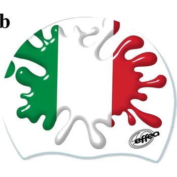 Plavecká čepice ACRA Čepice plavecká silikonová - vlajky P1137