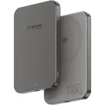 PanzerGlass empower Qi2 5000 mAh, MagSafe (EM82419) šedá