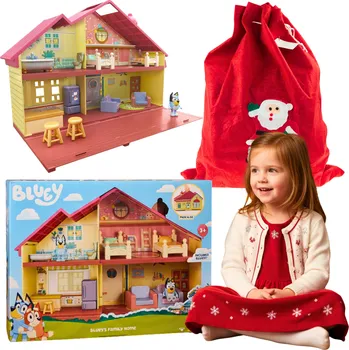 Domeček pro panenku Sada hraček Moose Toys Bluey Bluey's Family Home - Rodinný dům