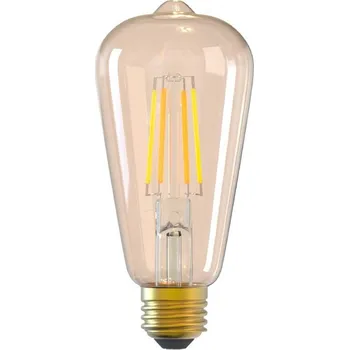 Žárovka Tellur WiFi Smart LED Filament E27, 6 W, teplá bílá (TLL331191)