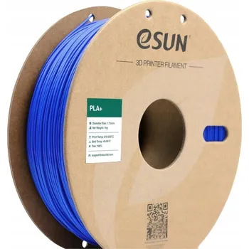3D tisk Filament do 3D tiskáren PLA+ eSUN 1.75mm - Modrý - 1000g