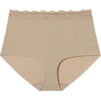 Dámské spodní prádlo 661141 - Tchibo - Kalhotky s vysokým pasem - pro ženy - vel. S 36/38 - barva: béžová