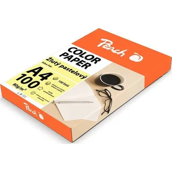Fotopapír Peach Color A4 - 100 listů (pastelové) žluté
