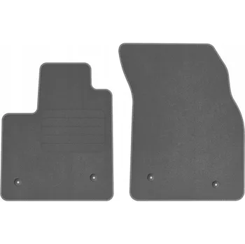 autokoberec Velurové autokoberce s upevněním v sadě Edecor