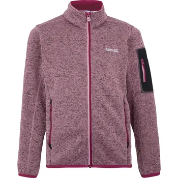 Pánská mikina REGATTA Dětská fleecová bunda RŮŽOVÁ|ČERVENÁ
