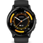 Garmin Venu 3 - Slate / Black Silicone Band (010-02784-01)