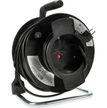 Solight 1 zásuvka, 50m, 3x 1,5mm2 (PB12) černý