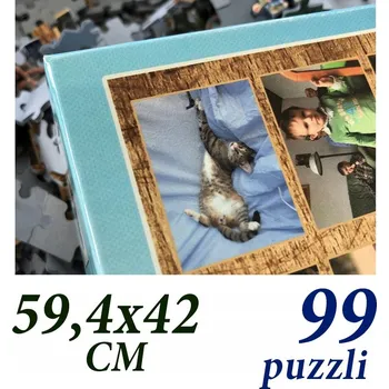 Obraz Foto Puzzle 59,4x42 cm - 99 dílků v krabici. Velká krabice. S věnováním