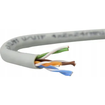 Síťový kabel Šroubovák Bitner TI0006 U/UTP kat. 5e 1 m šedý