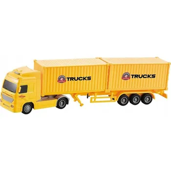 autíčko Kamion na setrvačník jeden kontejner