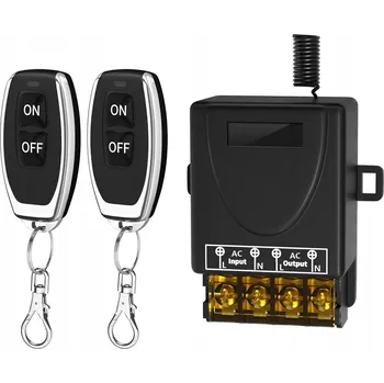 vypínač Bezdrátový spínač 30A pro dálkové ovládání světel v domácnosti 230V