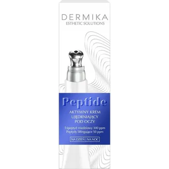 Pleťový krém Dermika Esthetic Solutions Peptide Aktivní zpevňující krém pod oči 15 ml