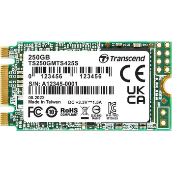 Interní pevný disk Transcend MTS425S 250GB M.2 2242 (TS250GMTS425S)