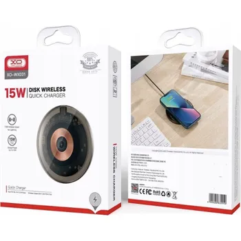 XO Clear indukční nabíječka WX031 kouřová 15W