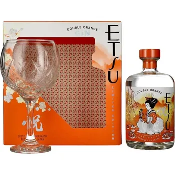 Gin Etsu Double Orange Japanese Gin 43% 0,7 l + sklenička (karton)