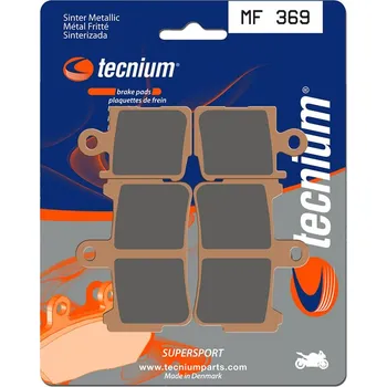 Nářadí na motocykly Brzdové destičky TECNIUM Street Performance Sintered Metal - MF369 MF369