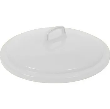 Odpadkový koš Víko na odpadkové koše, 75 l, bílé