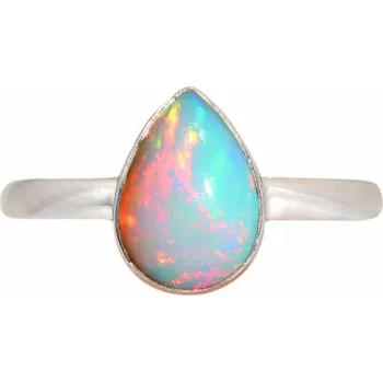 Prsten Opál etiopský prsten stříbro Ag 925 R2440 57 mm (US 8), 2,4 g