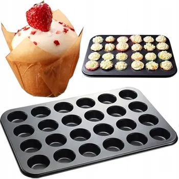 Nádoba na pečení Forma na muffiny Brunbeste 26,8 x 35,3 cm, průměr 3,5 cm